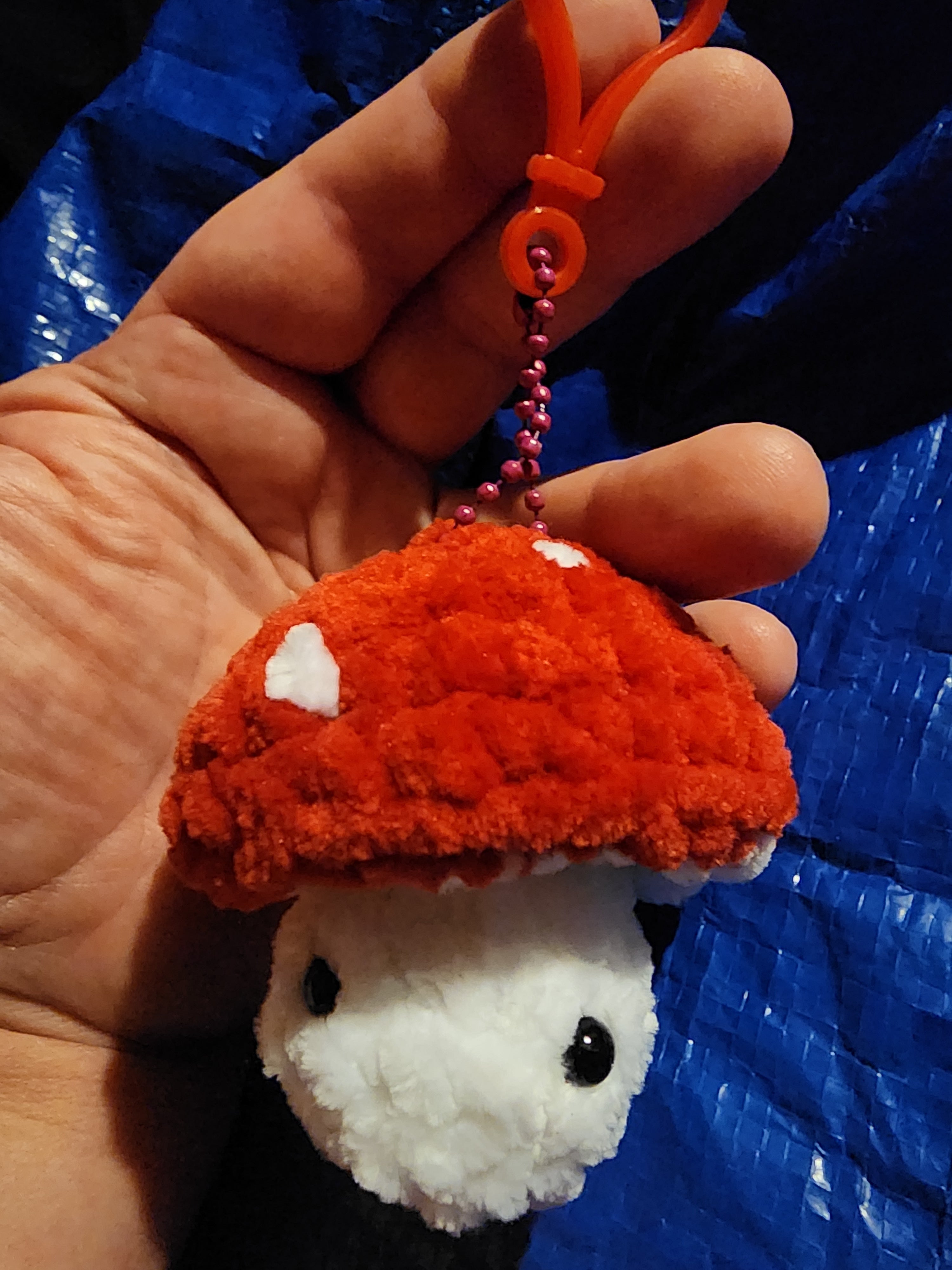 Mushroom Pop Key Chain