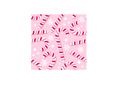 Candy Cane Slate Coaster