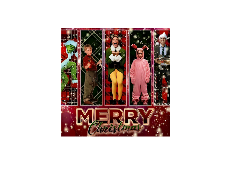 Christmas Slate Coaster