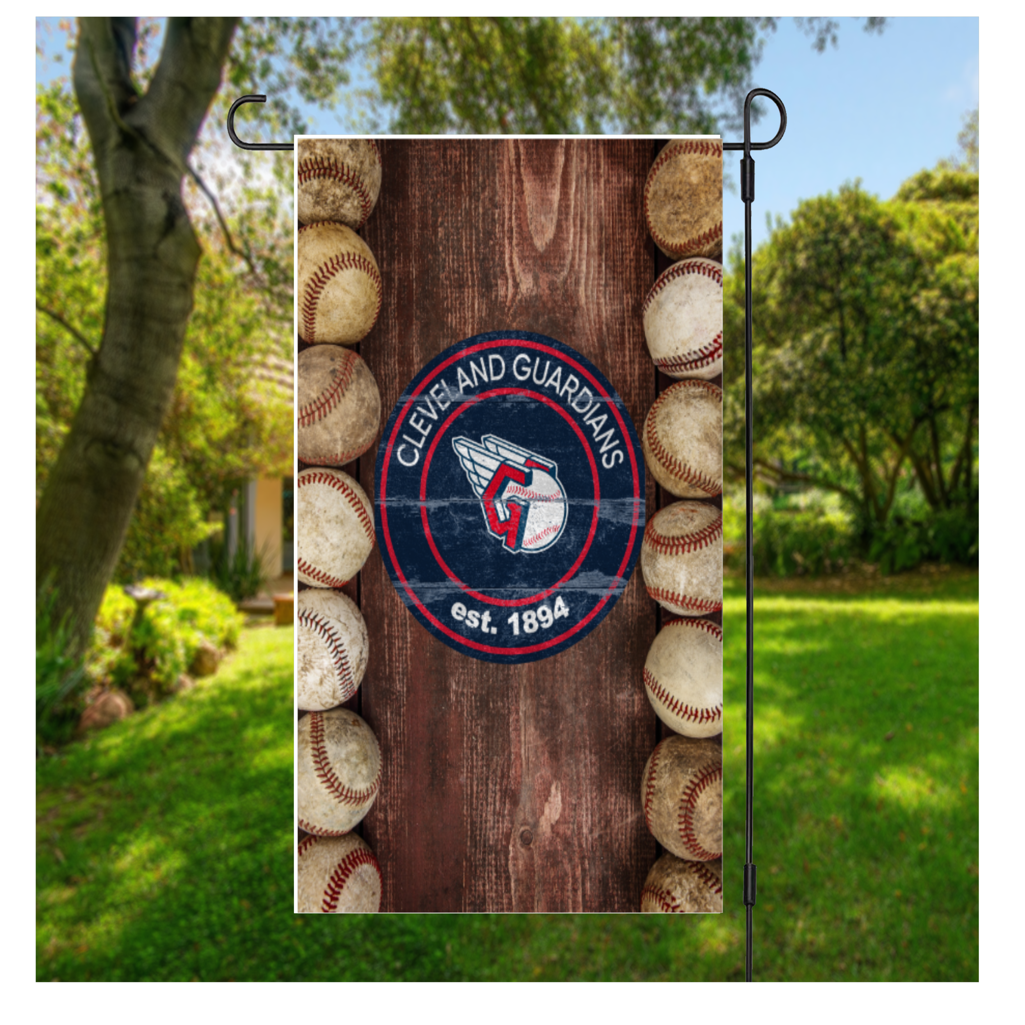 Professional Baseball Garden Flag
