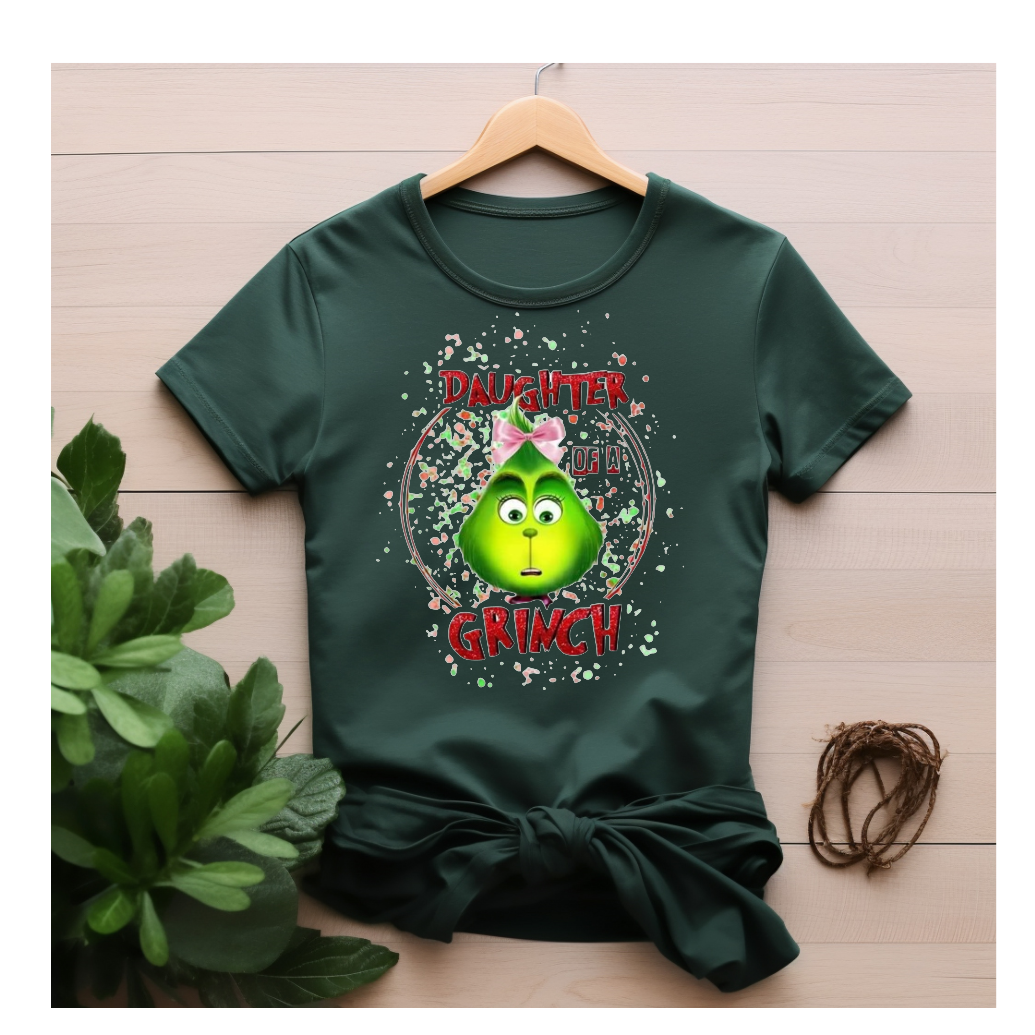 Green Christmas Character Shirt