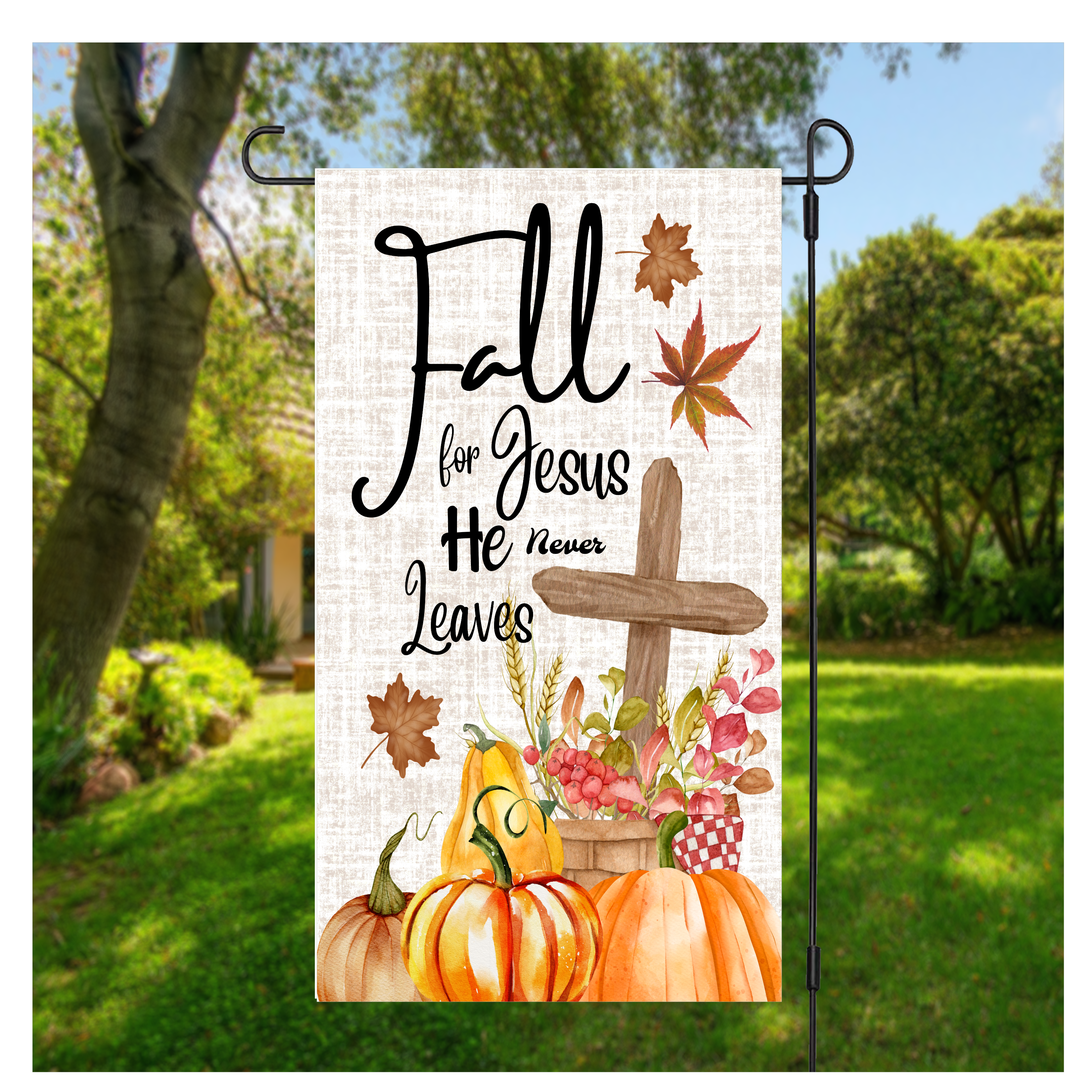 Fall Garden Flag
