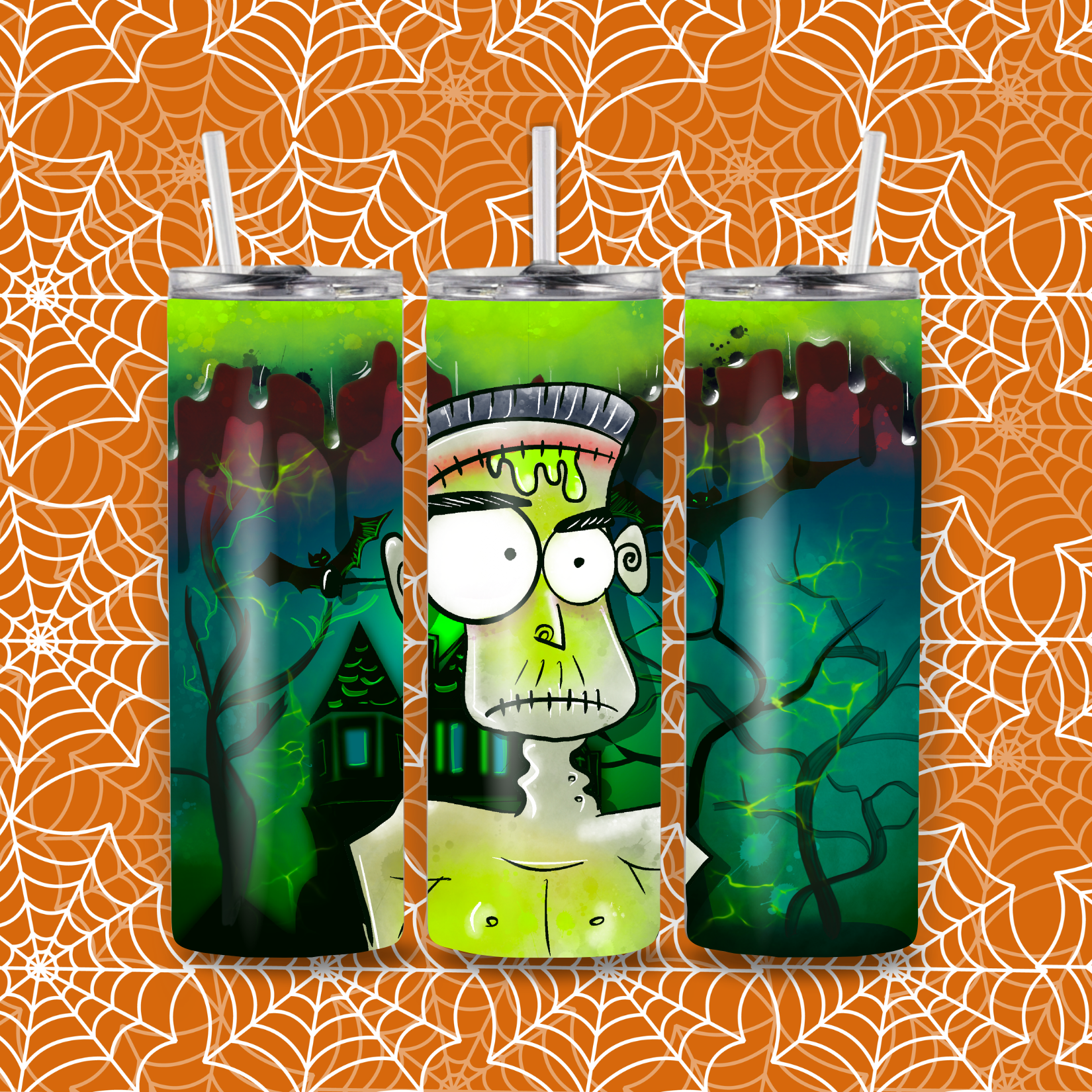 Funny Frankenstein Tumbler