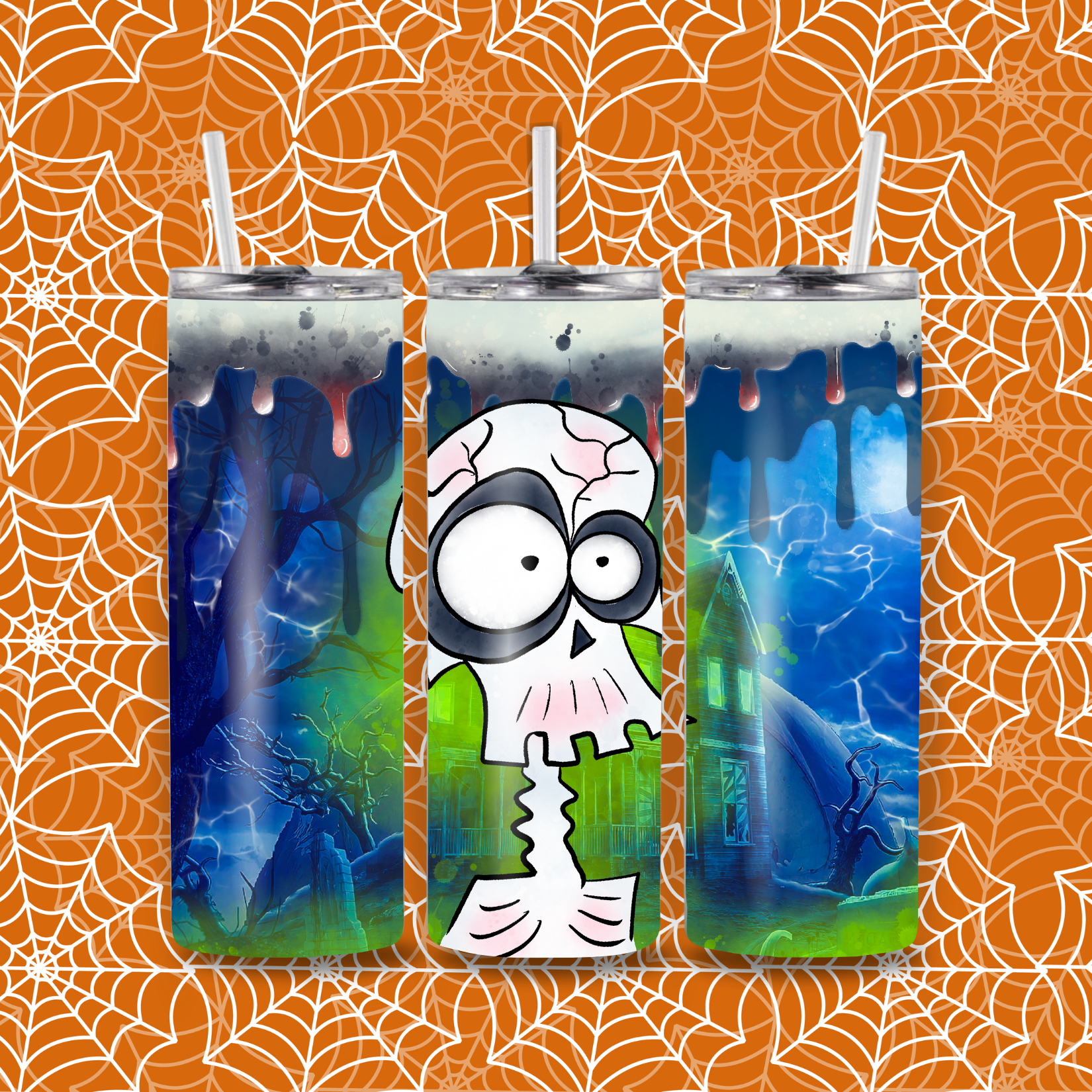 Funny Skelton Tumbler