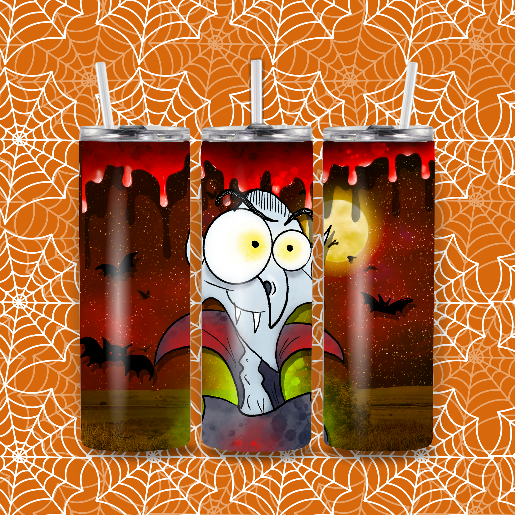 Funny Vampire Tumbler