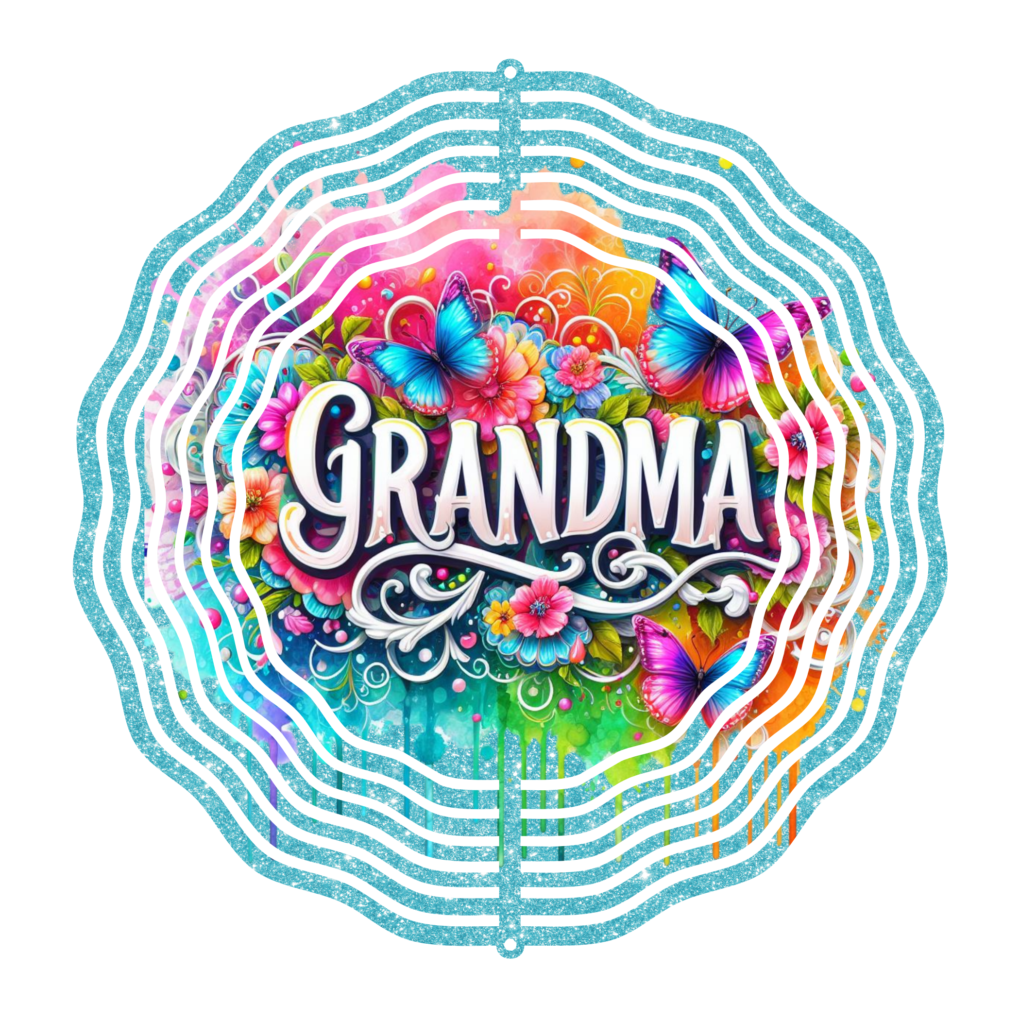 Grandma Wind Spinner