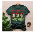 Green Christmas Character Shirt
