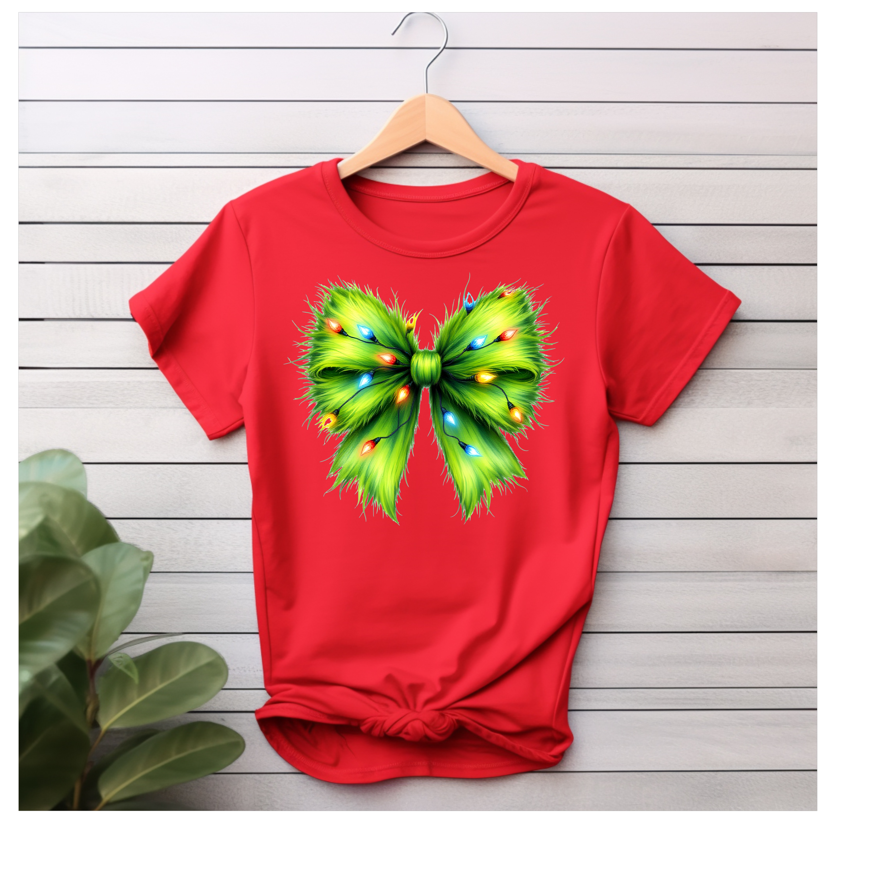 Green Christmas Character Shirt