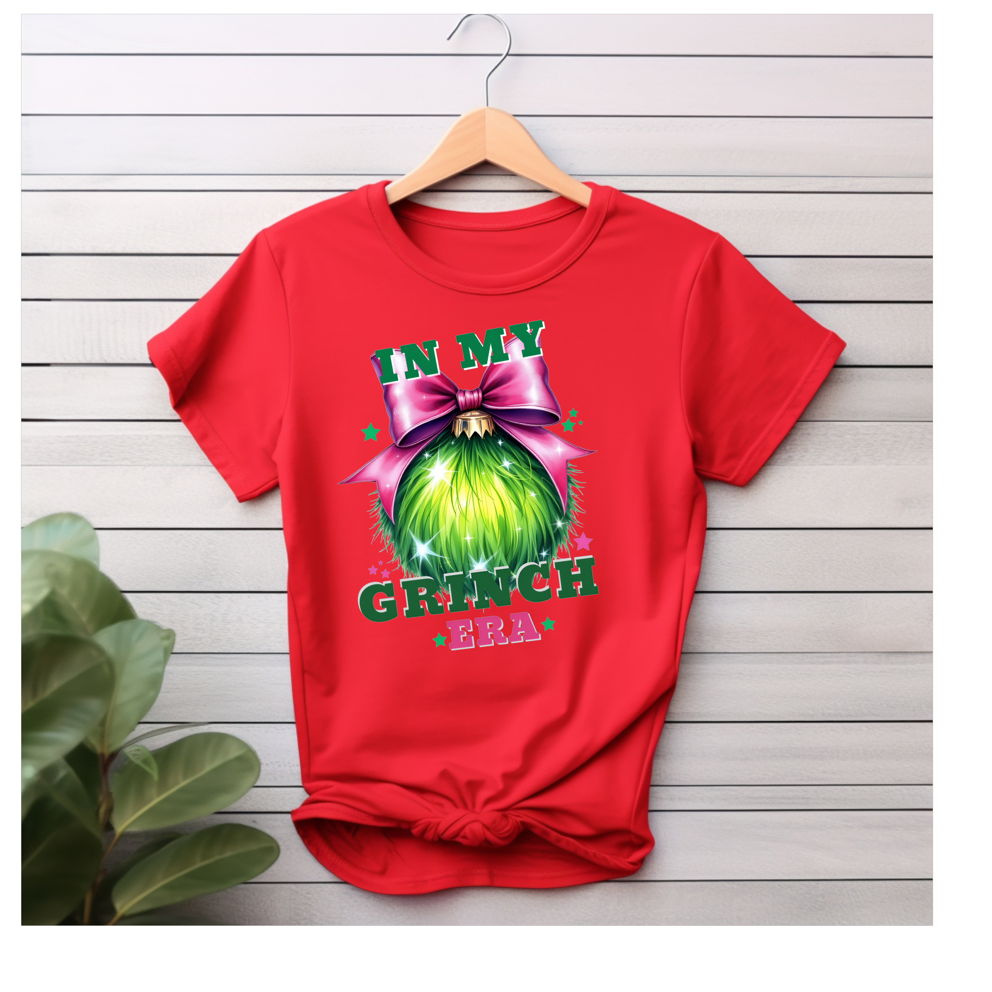 Green Christmas Character Shirt