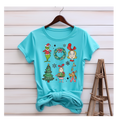 Green Christmas Character Shirt