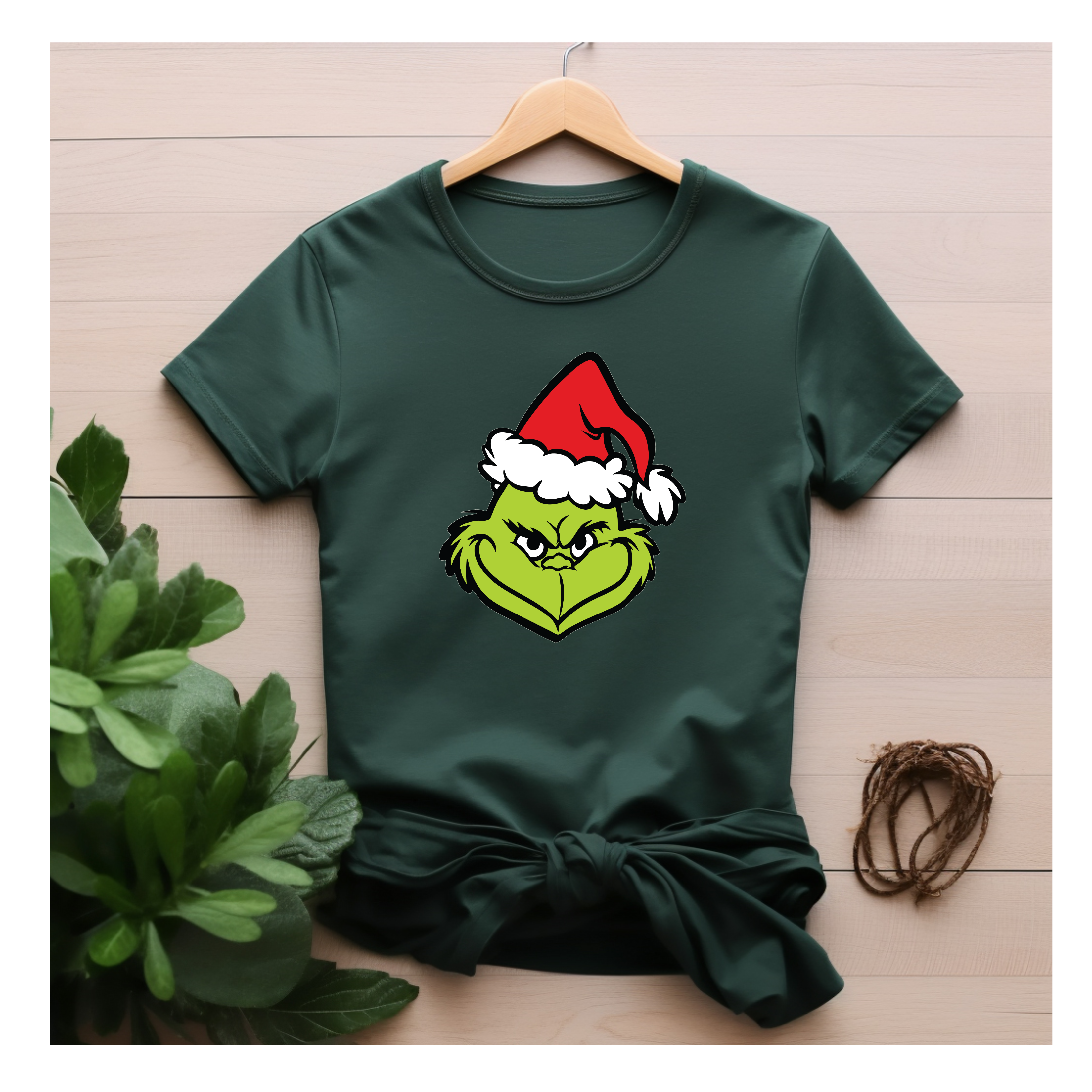 Green Christmas Character Shirt