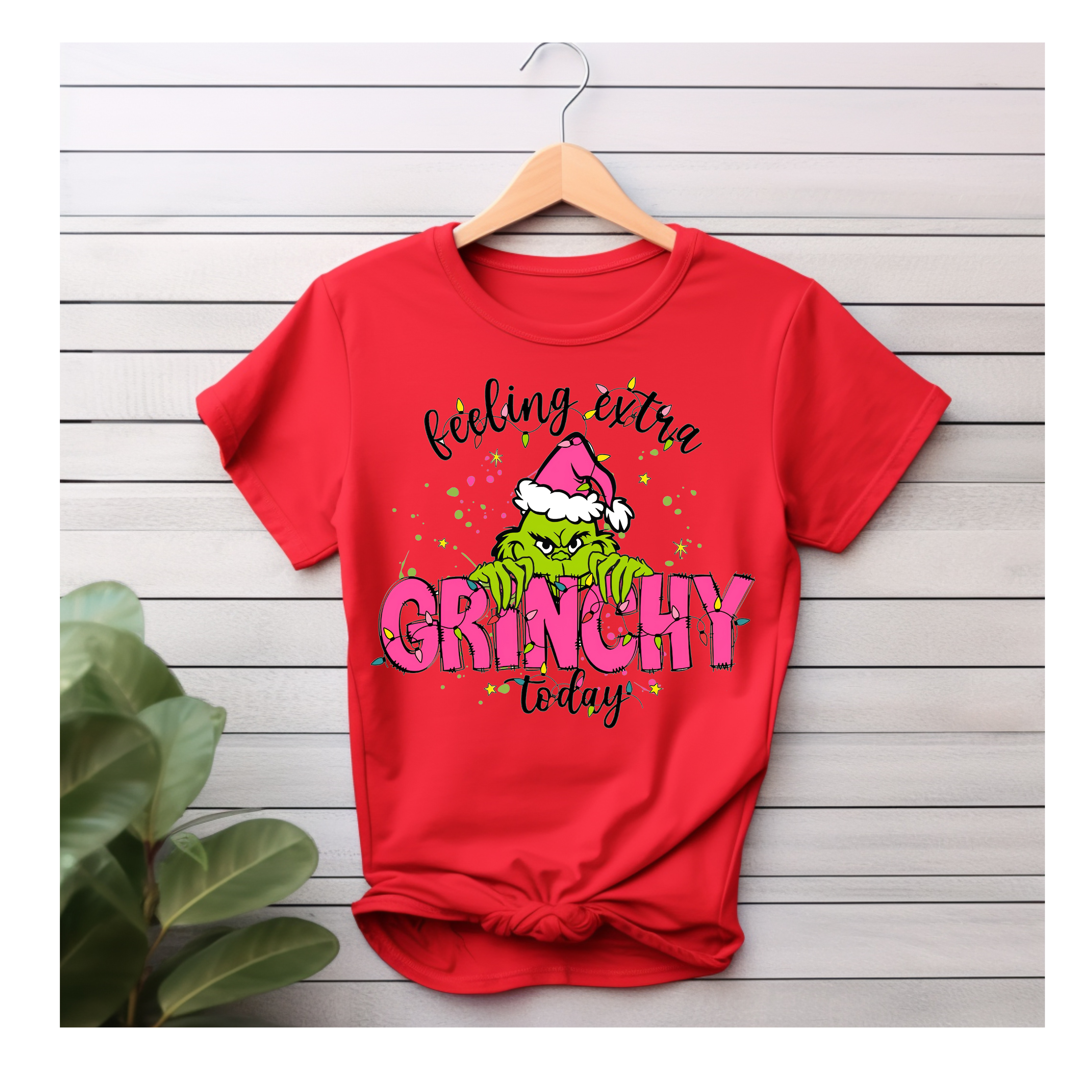 Green Christmas Character Shirt