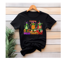 Green Christmas Character Shirt