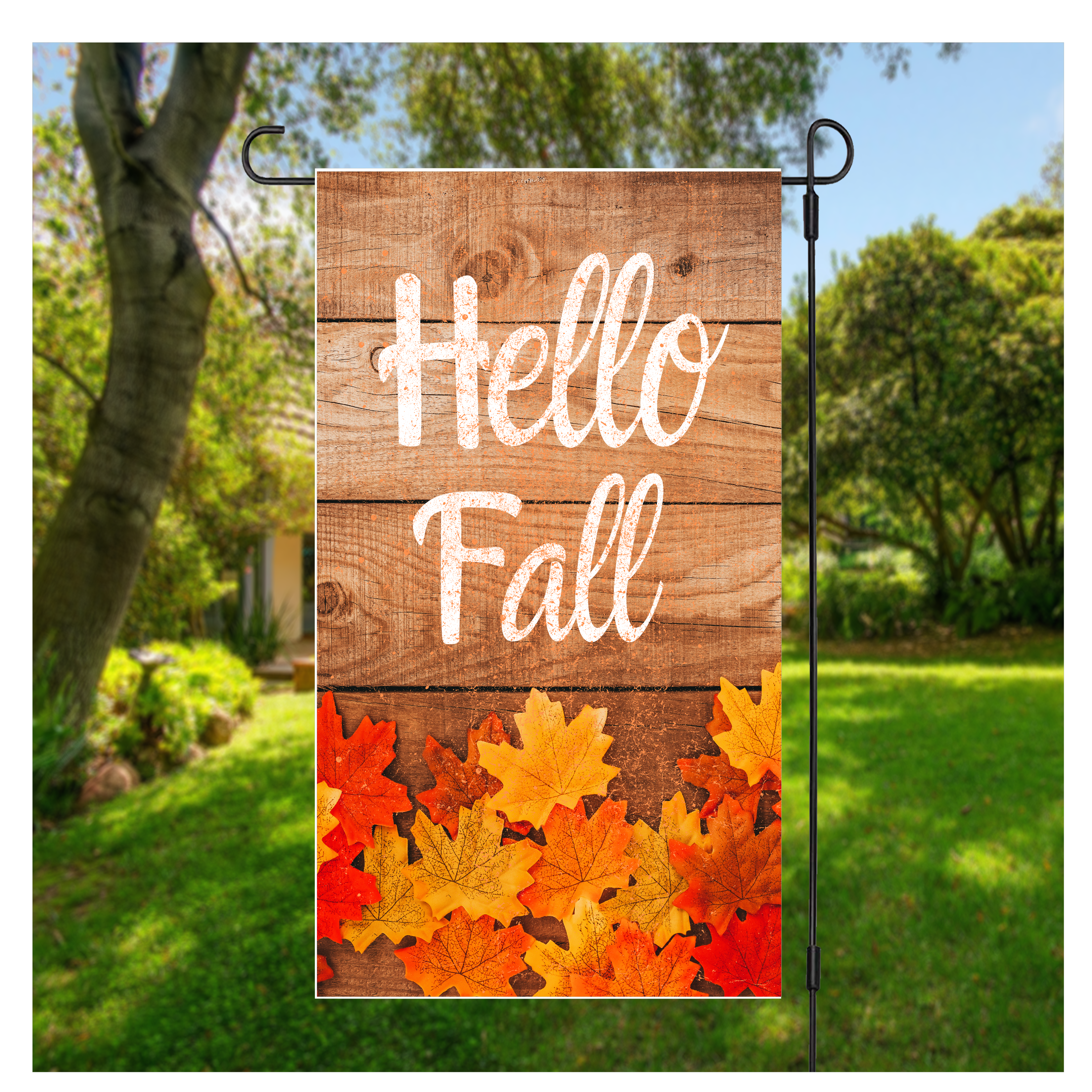 Fall Garden Flag