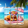 Highland Cow Tumbler