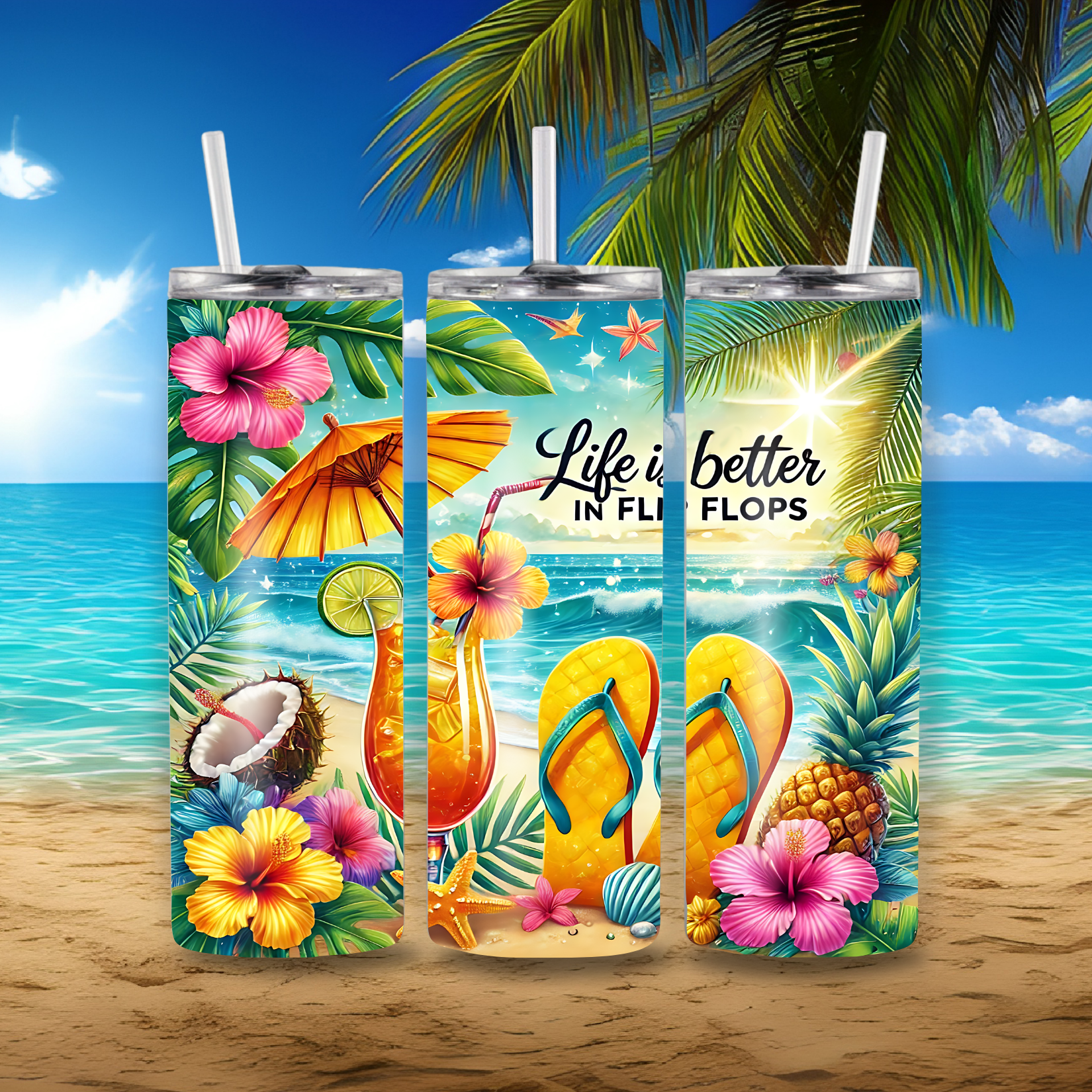 Flip Flop Tumbler