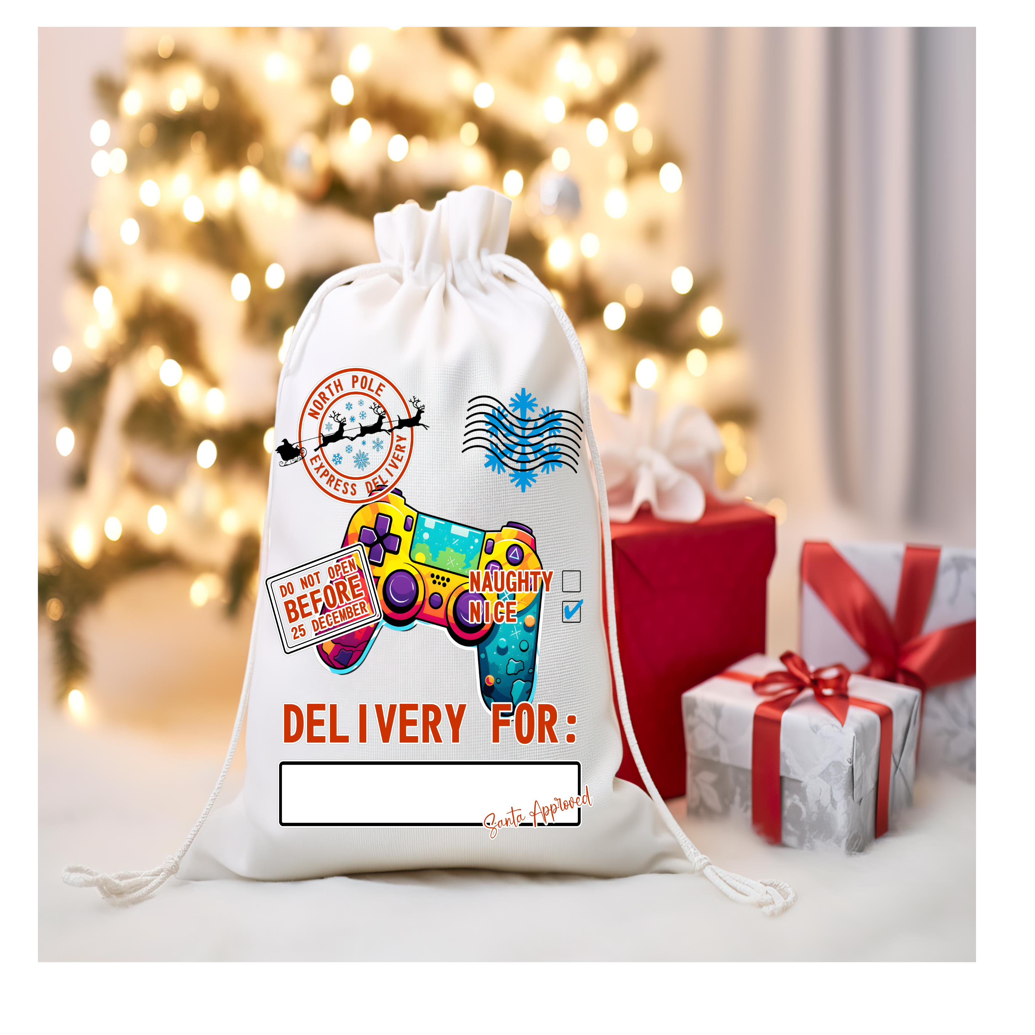 Gaming Santa Sack