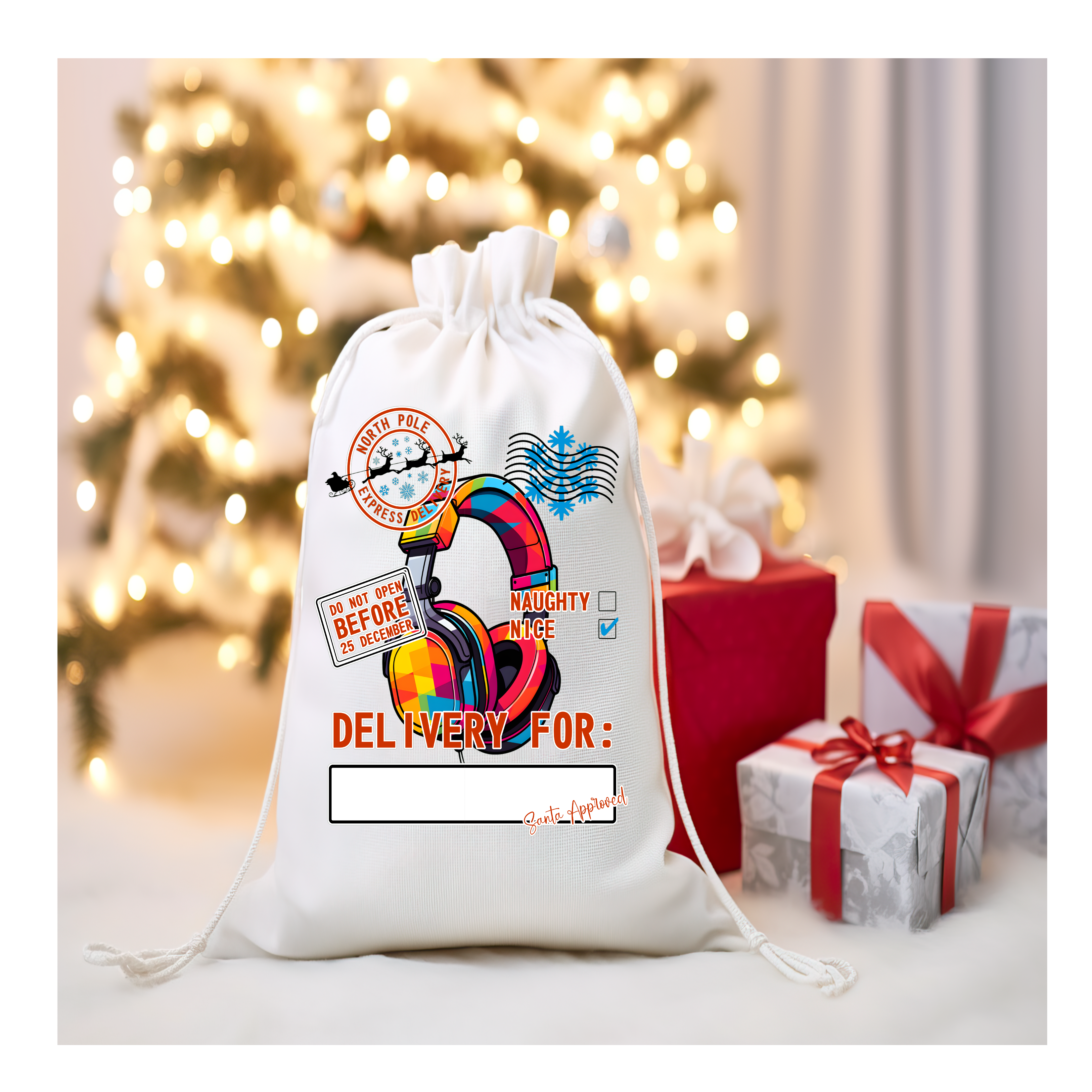 Gamer Santa Sack