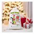 Green Character Santa Sack