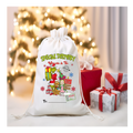 Green Character Santa Sack
