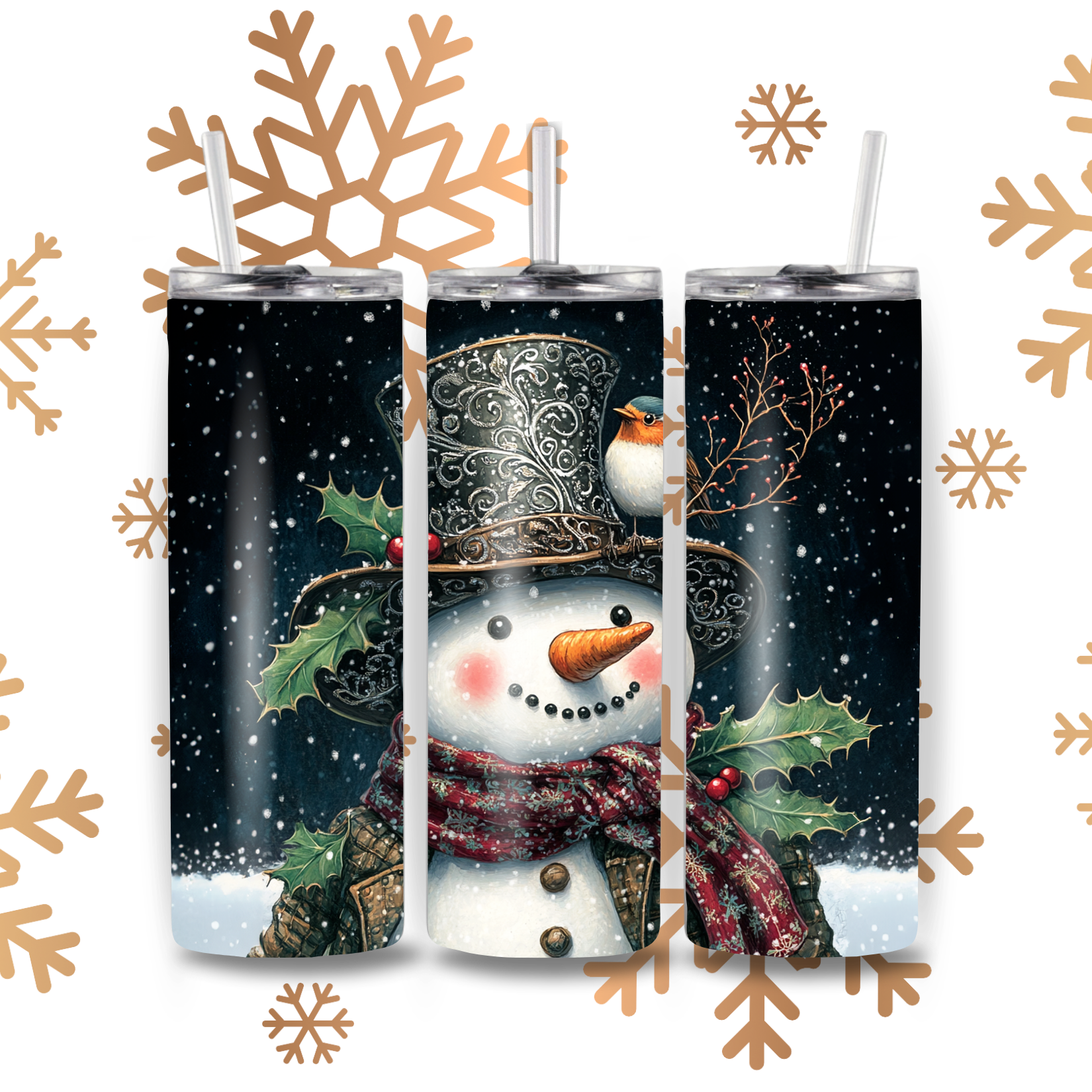 Snowman Tumbler