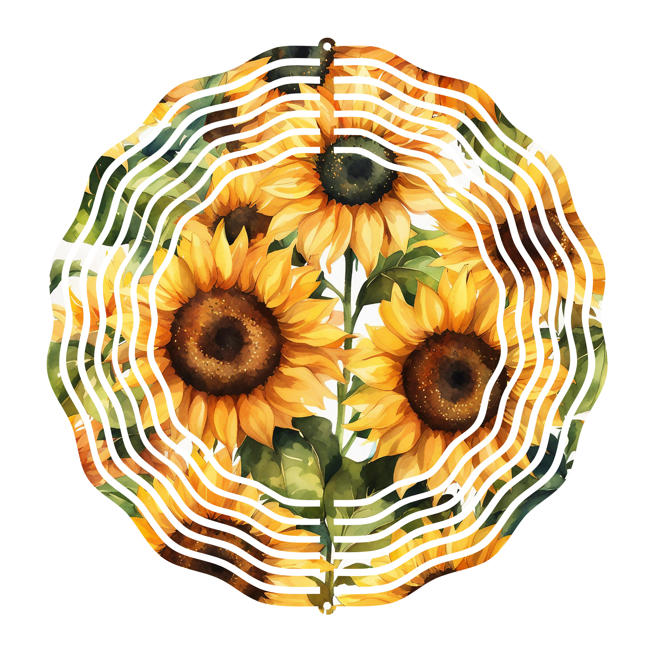 Sunflower Wind Spinner