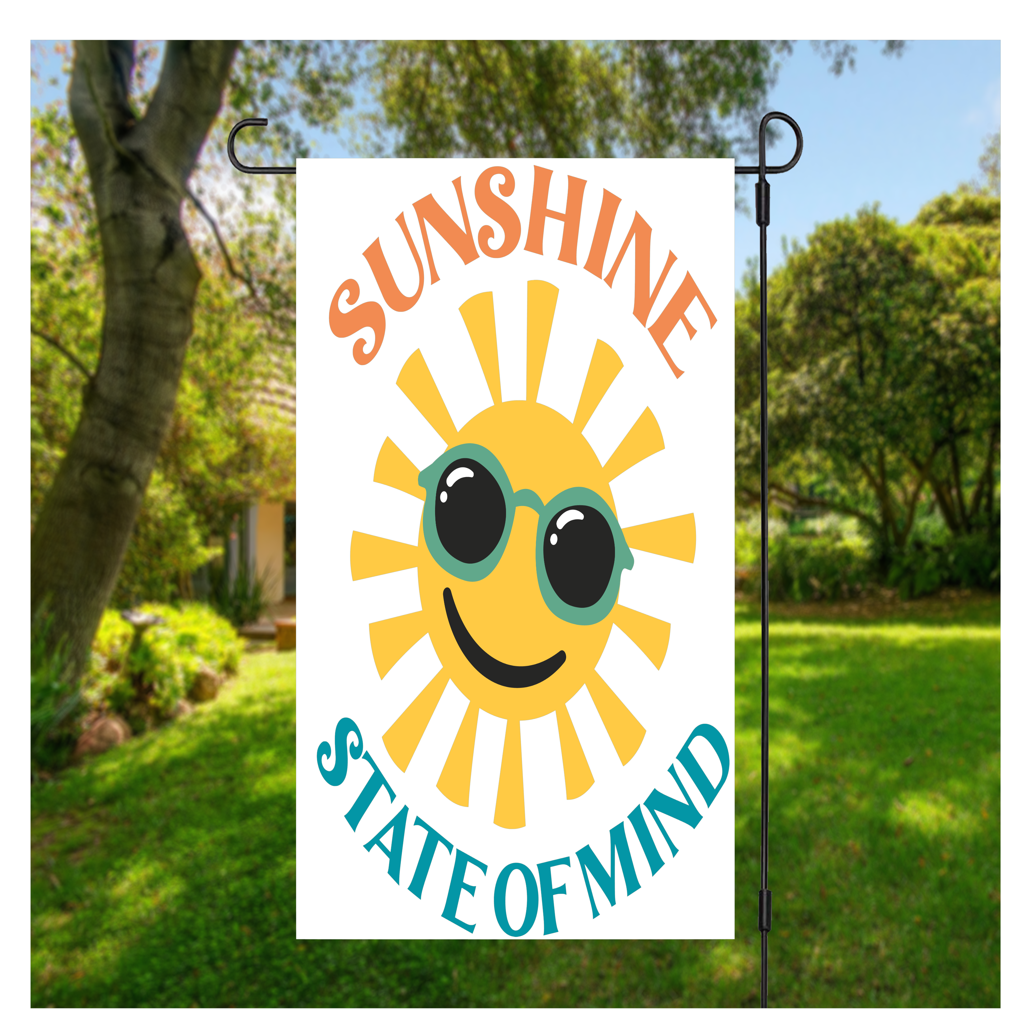 Summer Garden Flag