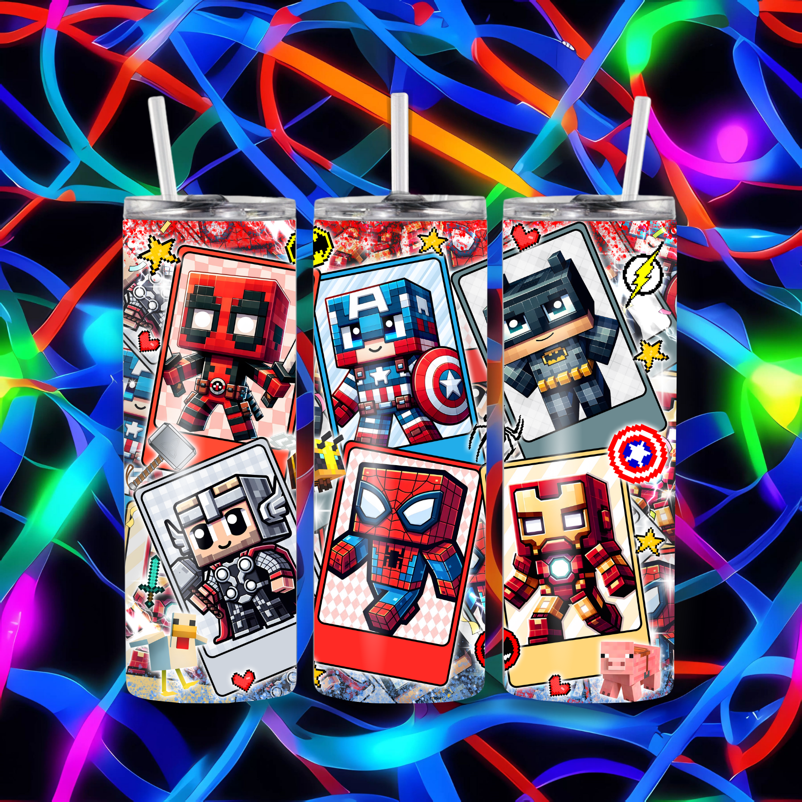 Super Heros Tumbler