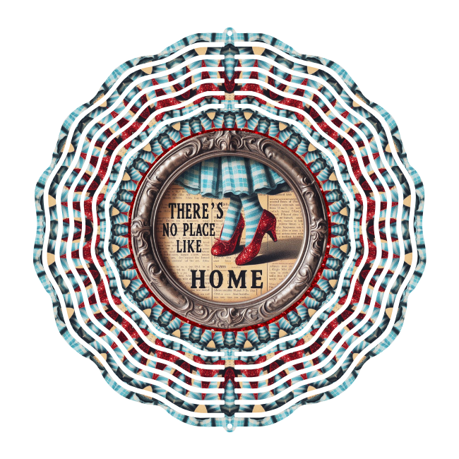 There's No Place Like Home Wind Spinner