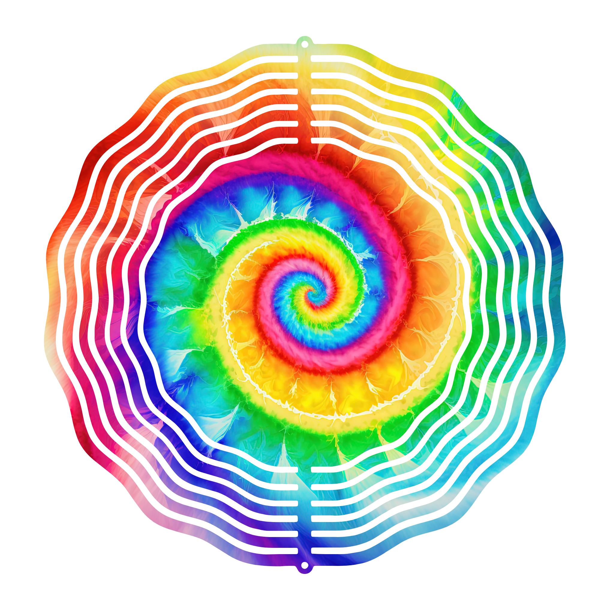 Tye Dye Wind Spinner